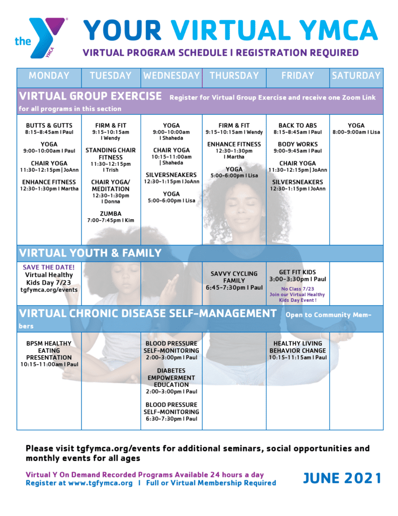 YMCA June Program Session The Gateway Family YMCA
