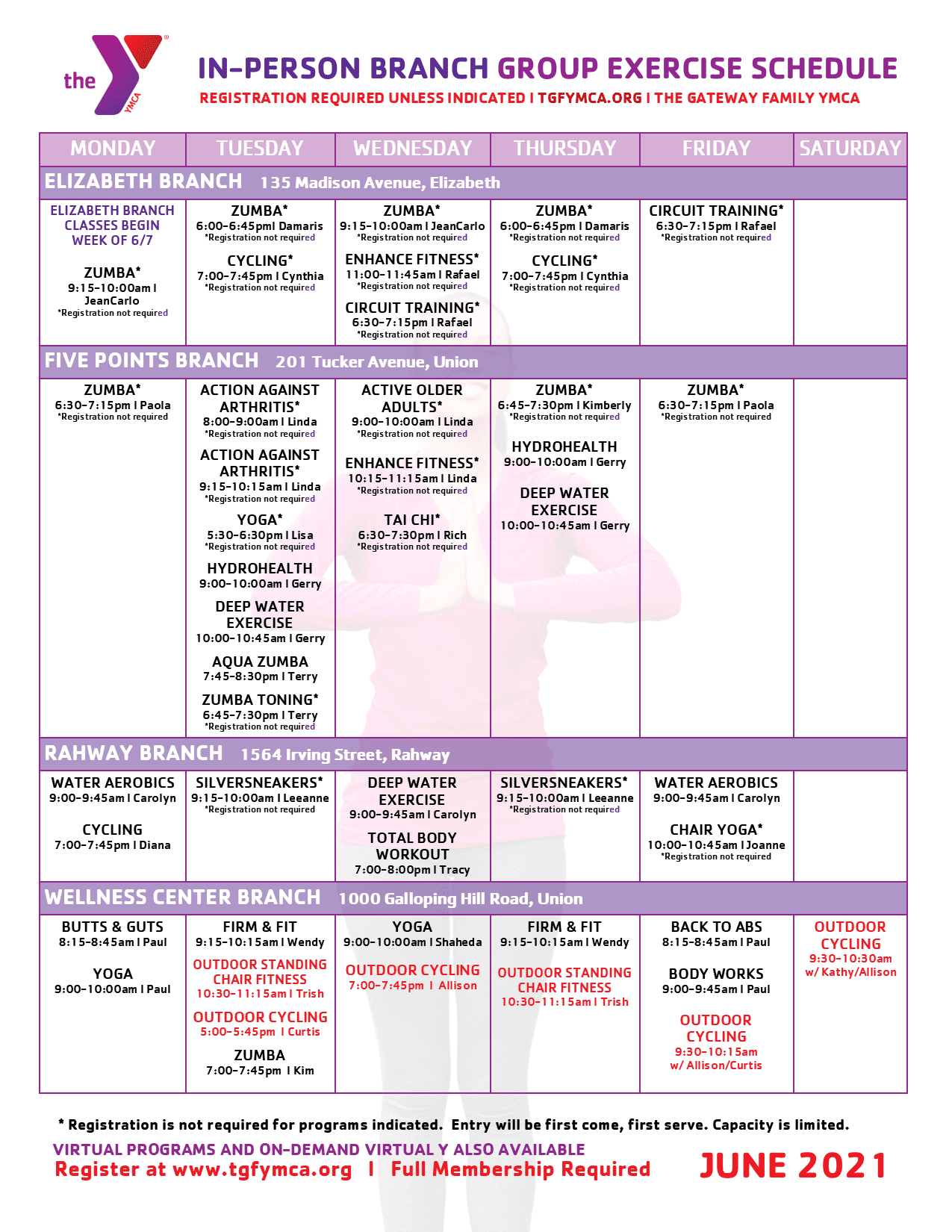 YMCA June Program Session | The Gateway Family YMCA