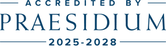 Accredited by Praesidium 2025-2028